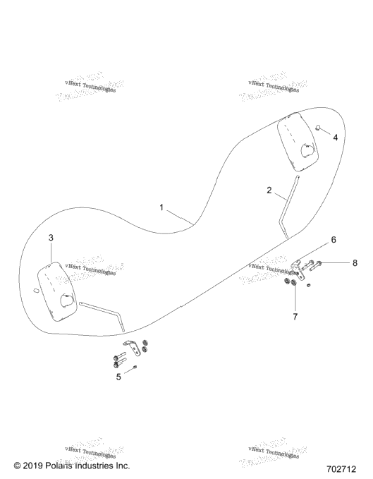 Body, Mirrors, Tractor Z20nas99cc