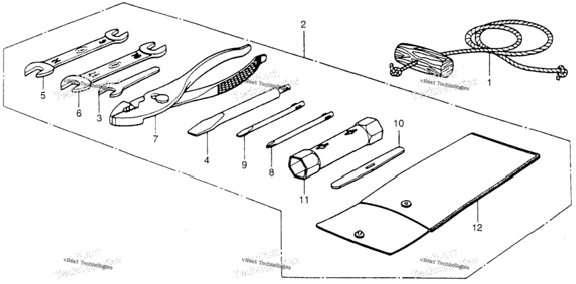 Tools + Starter Rope
