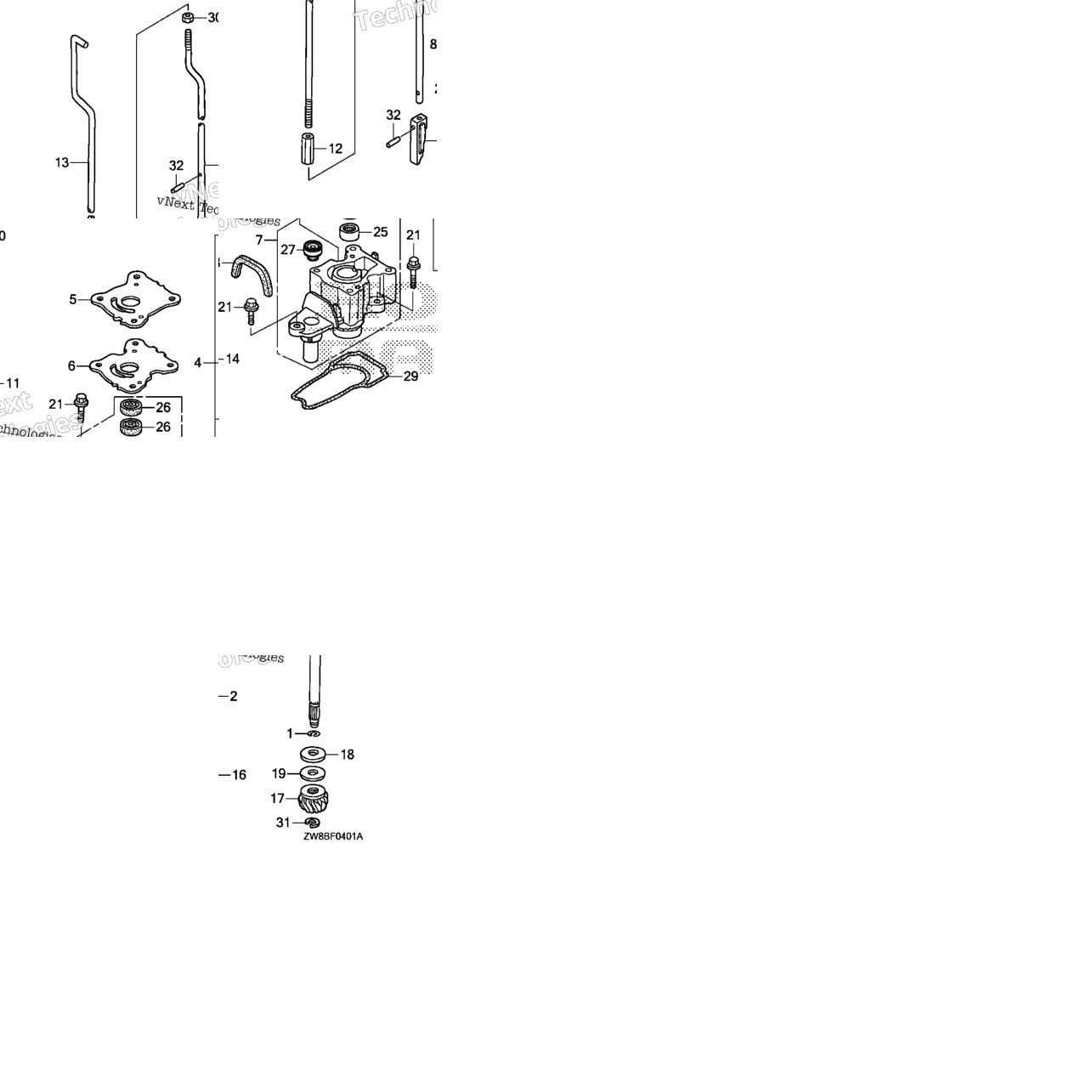 Water Pump@Vertical Shaft (Ul Size)