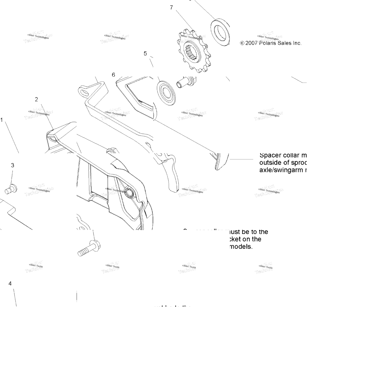 Drive Train, Front Sprocket Guard