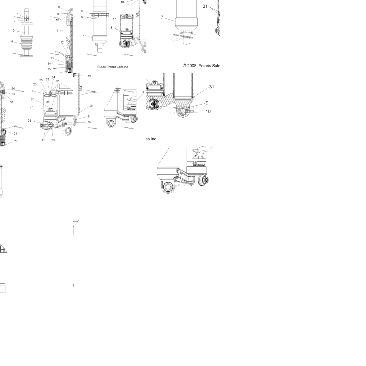 Suspension, Rear Shock