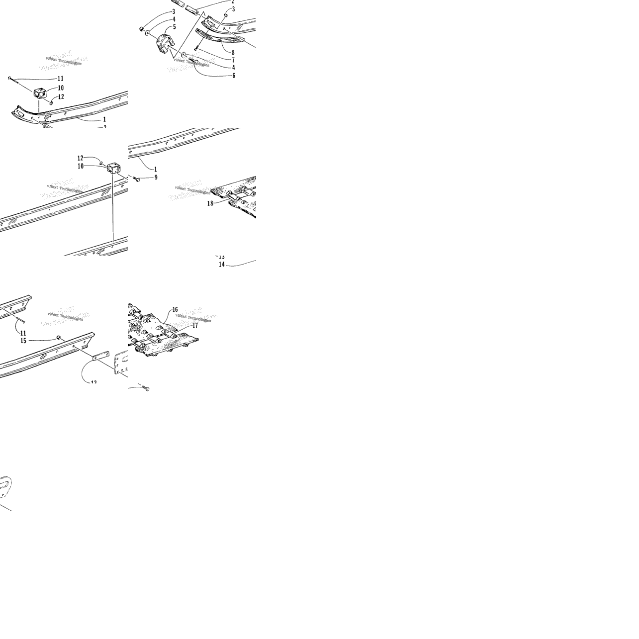 Slide Rail And Track Assembly