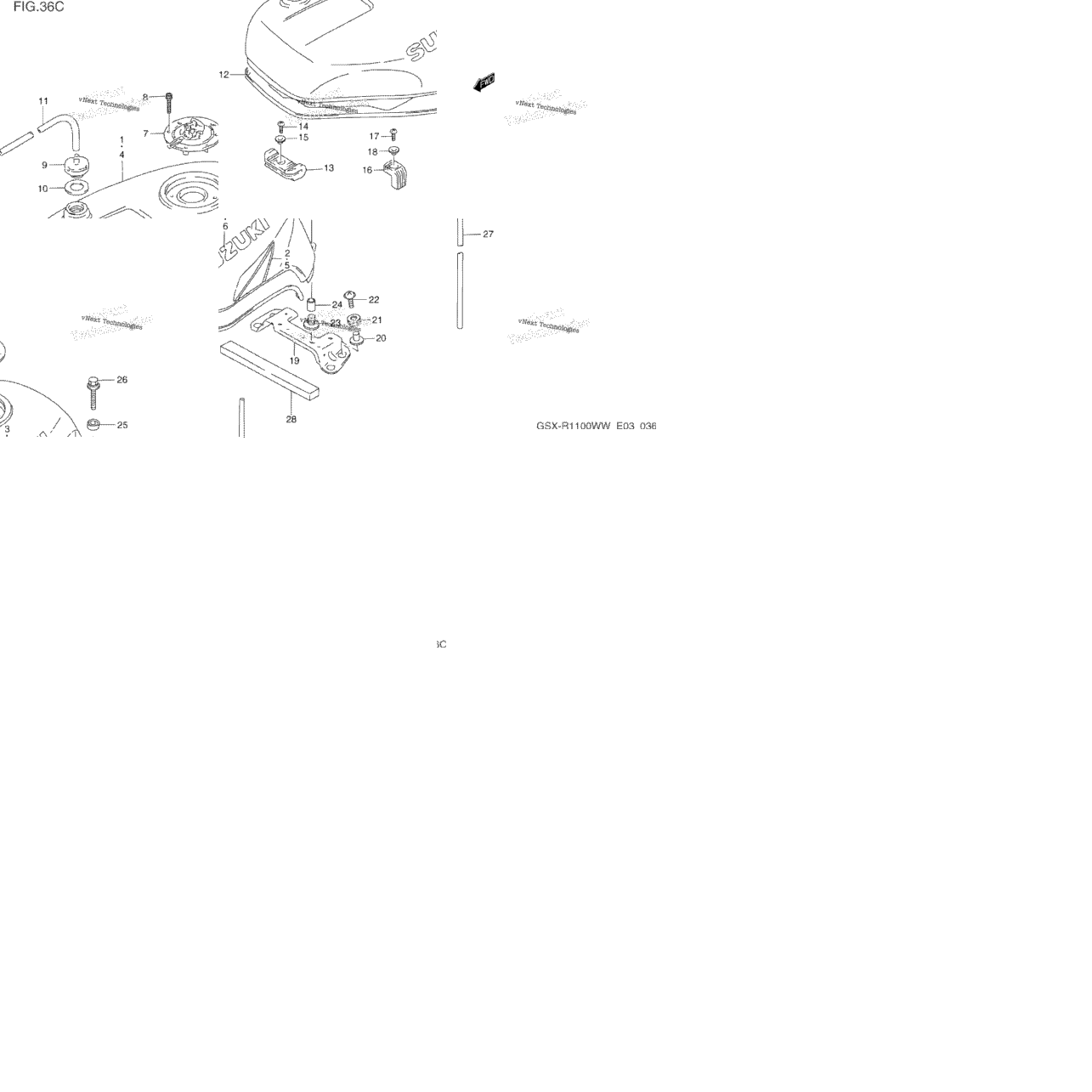Fuel Tank (Model V/W)