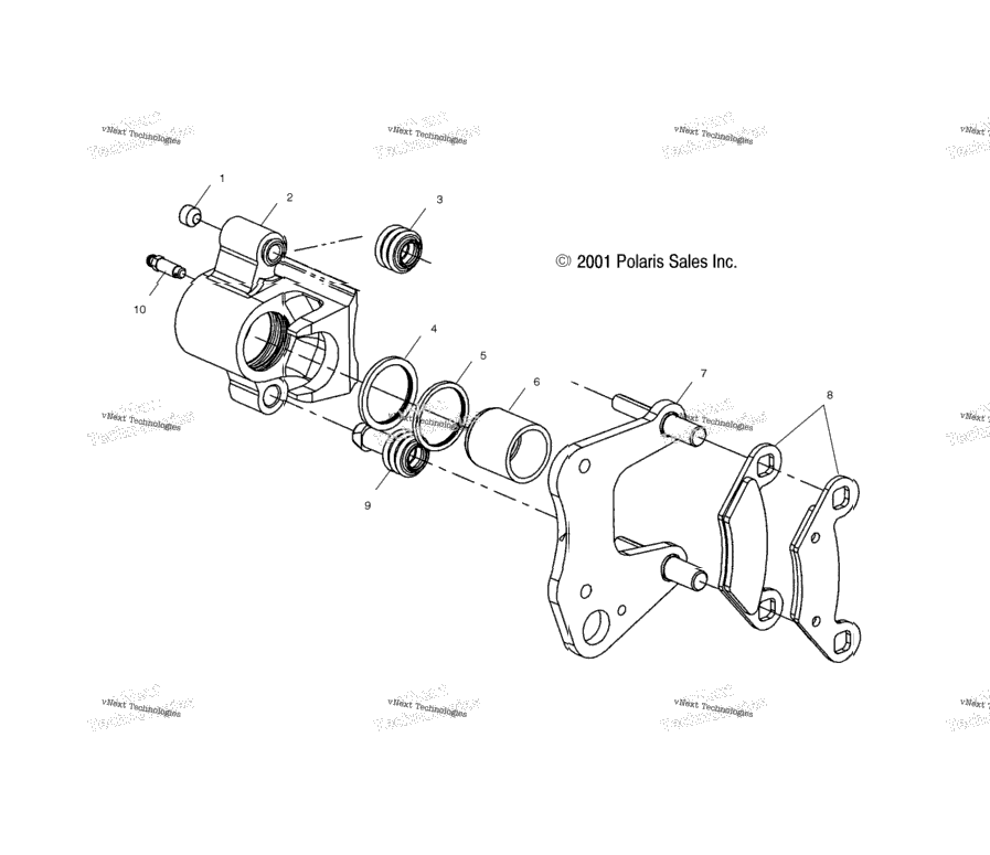 Front Brake Caliper