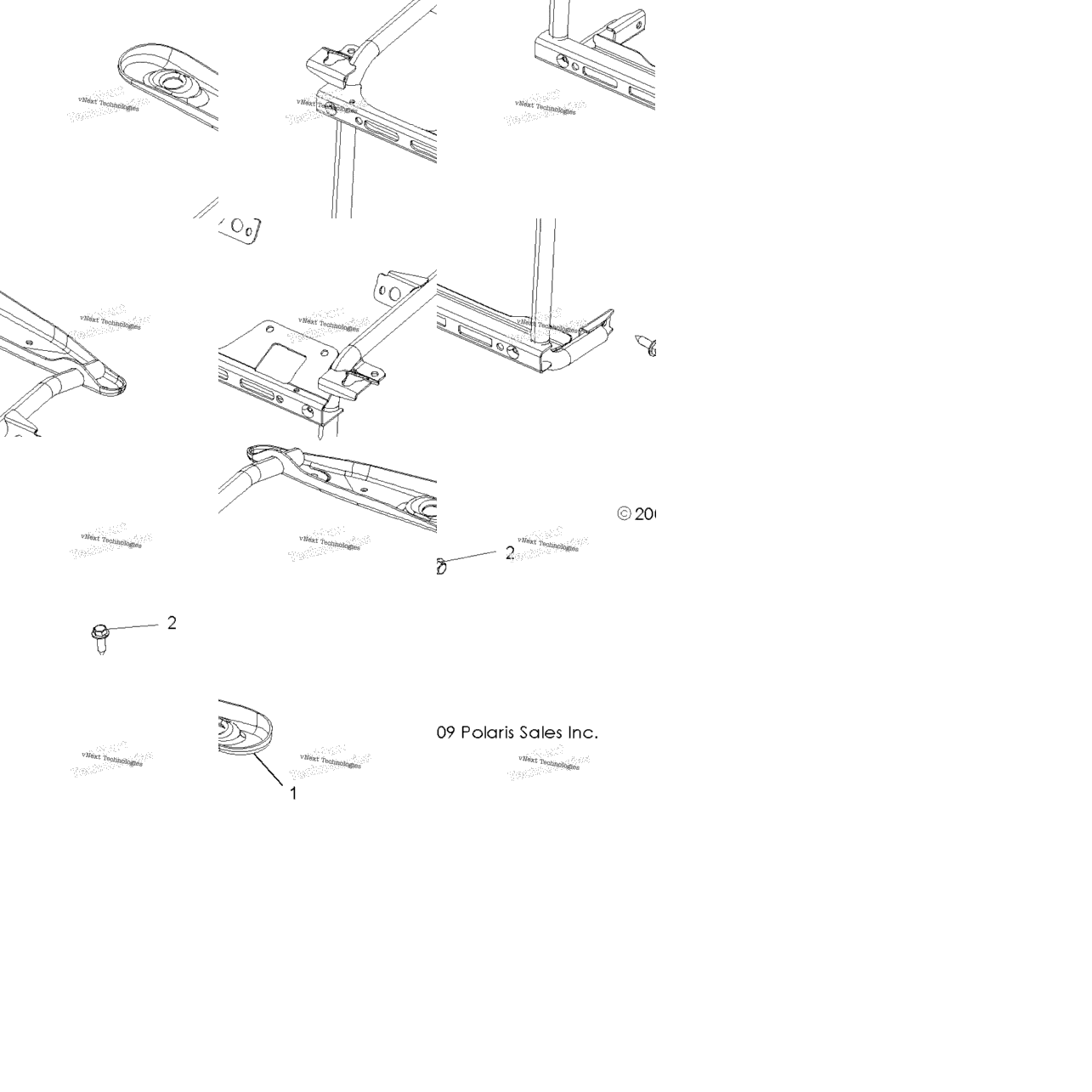 Body, Front Rack Mounting