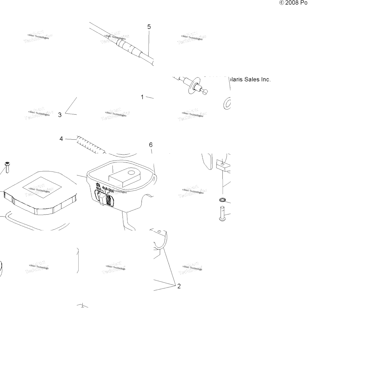 Steering, Controls, Throttle Asm. & Cable