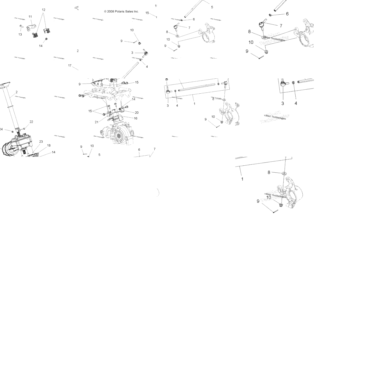 Steering, Steering Post Asm