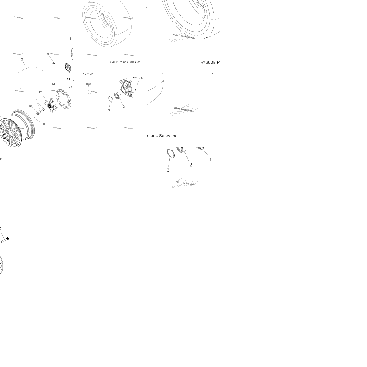 Wheels, Rear & Hub