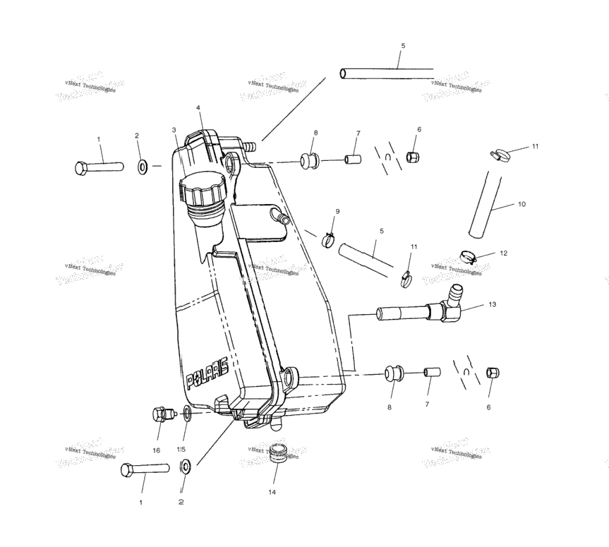 Oil Tank (4970937093D12)
