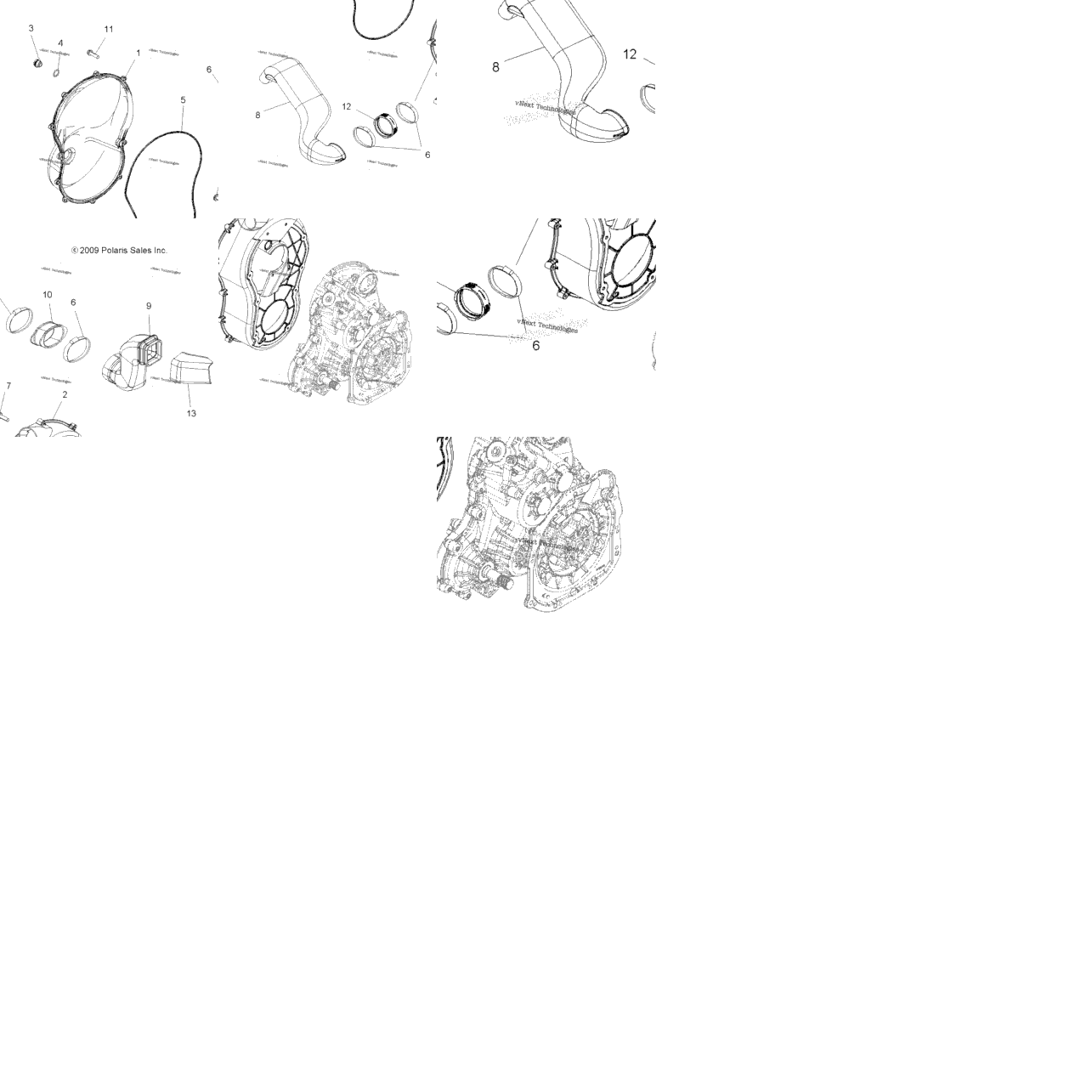 Body, Clutch Cover