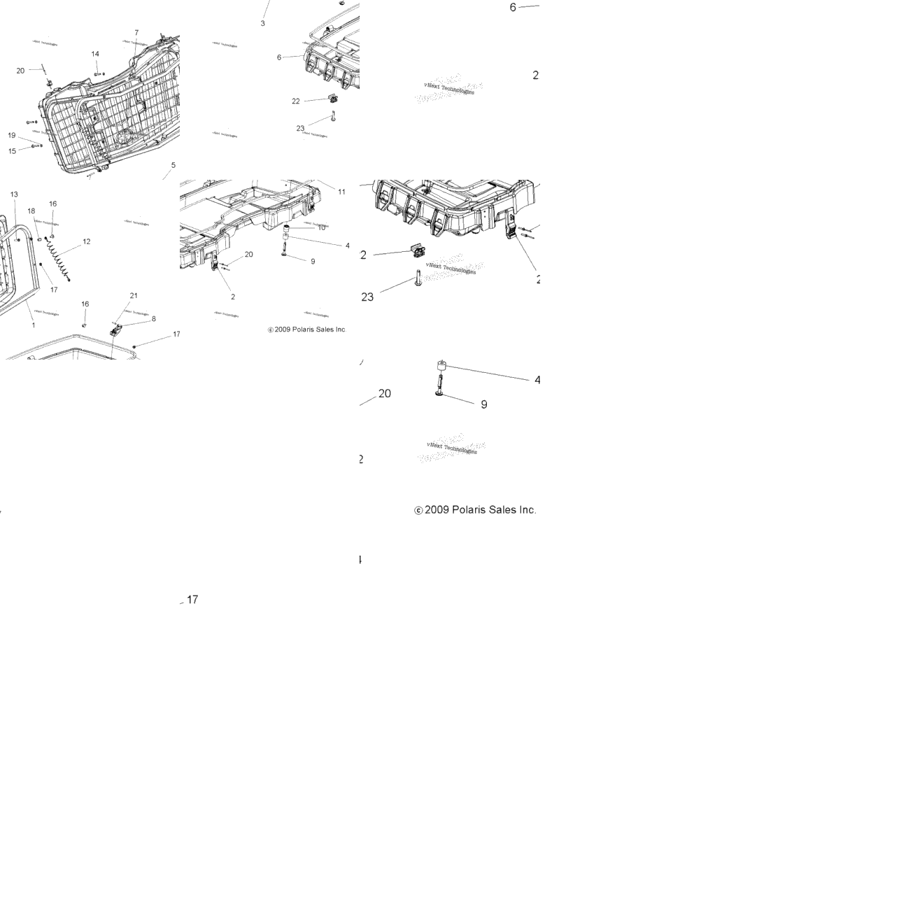 Body, Front Cargo Box A10zx85ak (49Atvbox10spxp850)