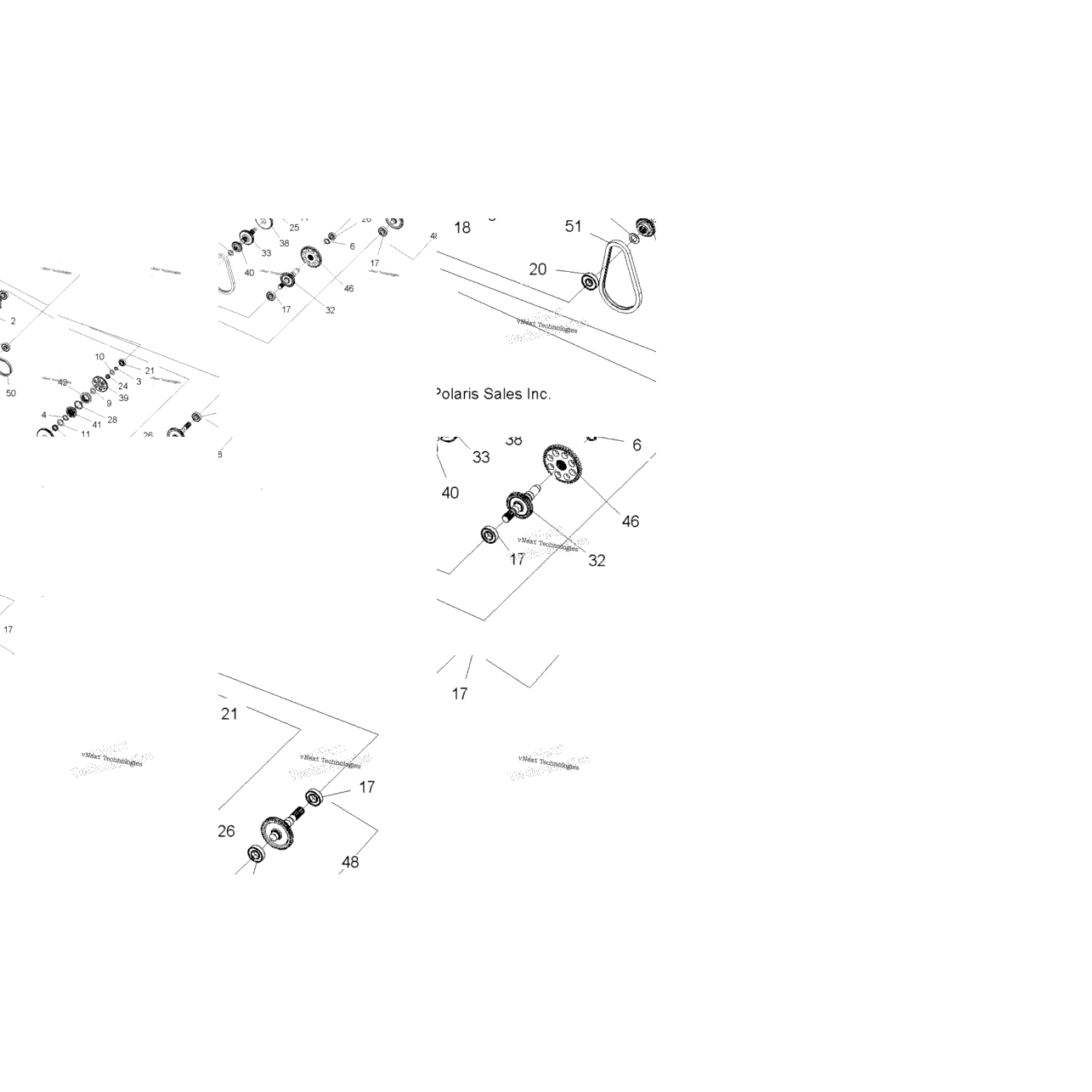 Drive Train, Main Gearcase Internals