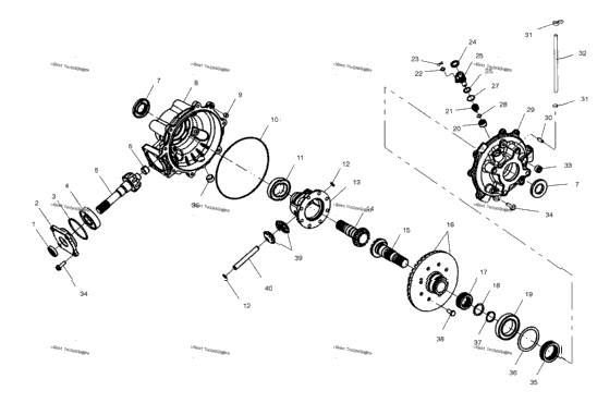 Rear Gearcase