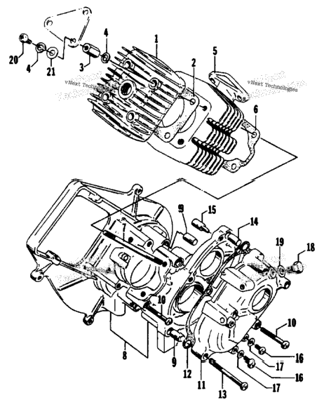 Crankcase And Cylinder