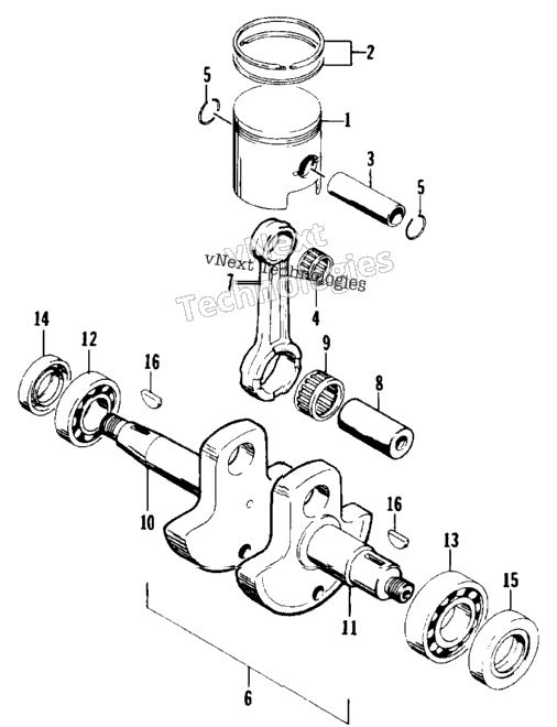 Piston And Crankshaft