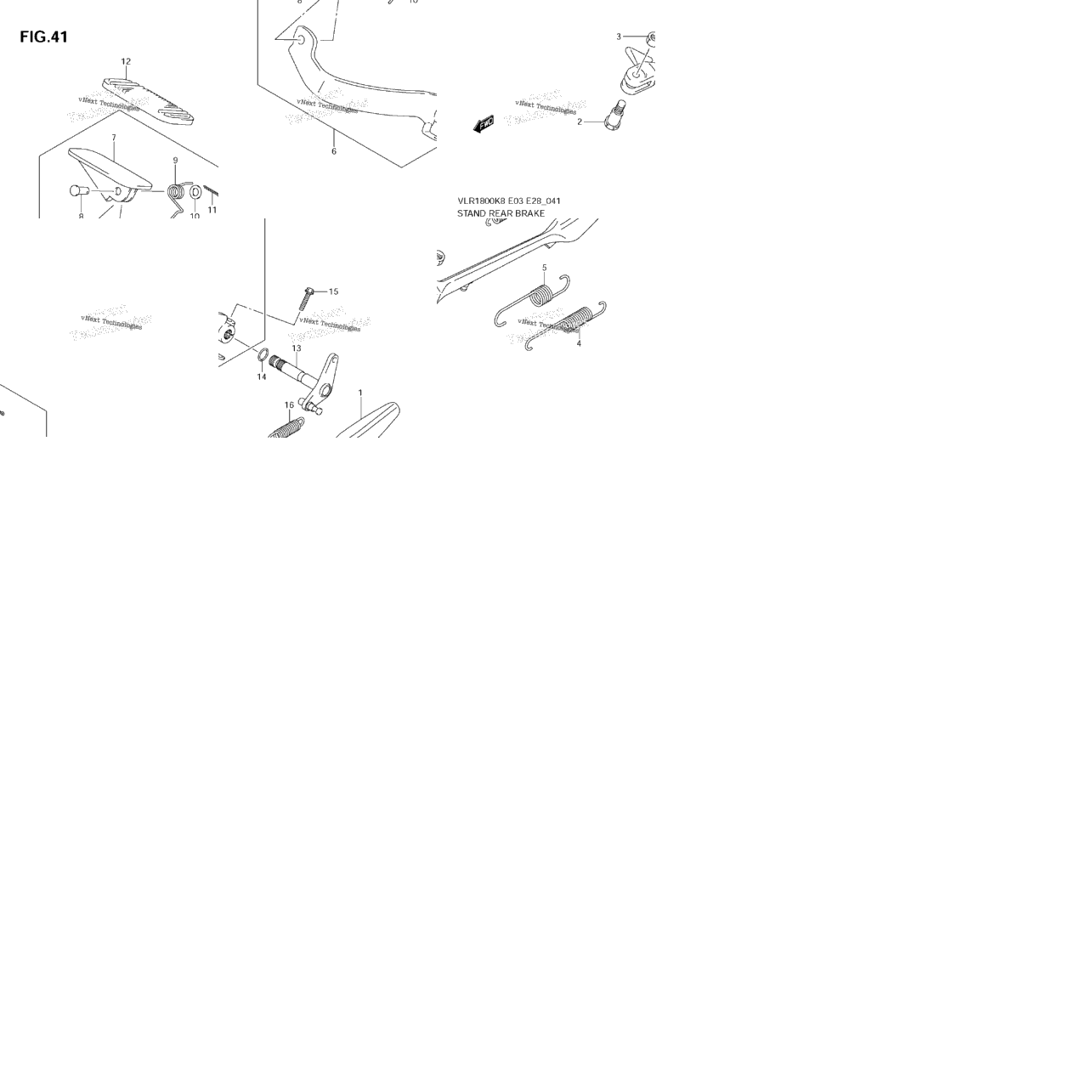 Stand-Rear Brake