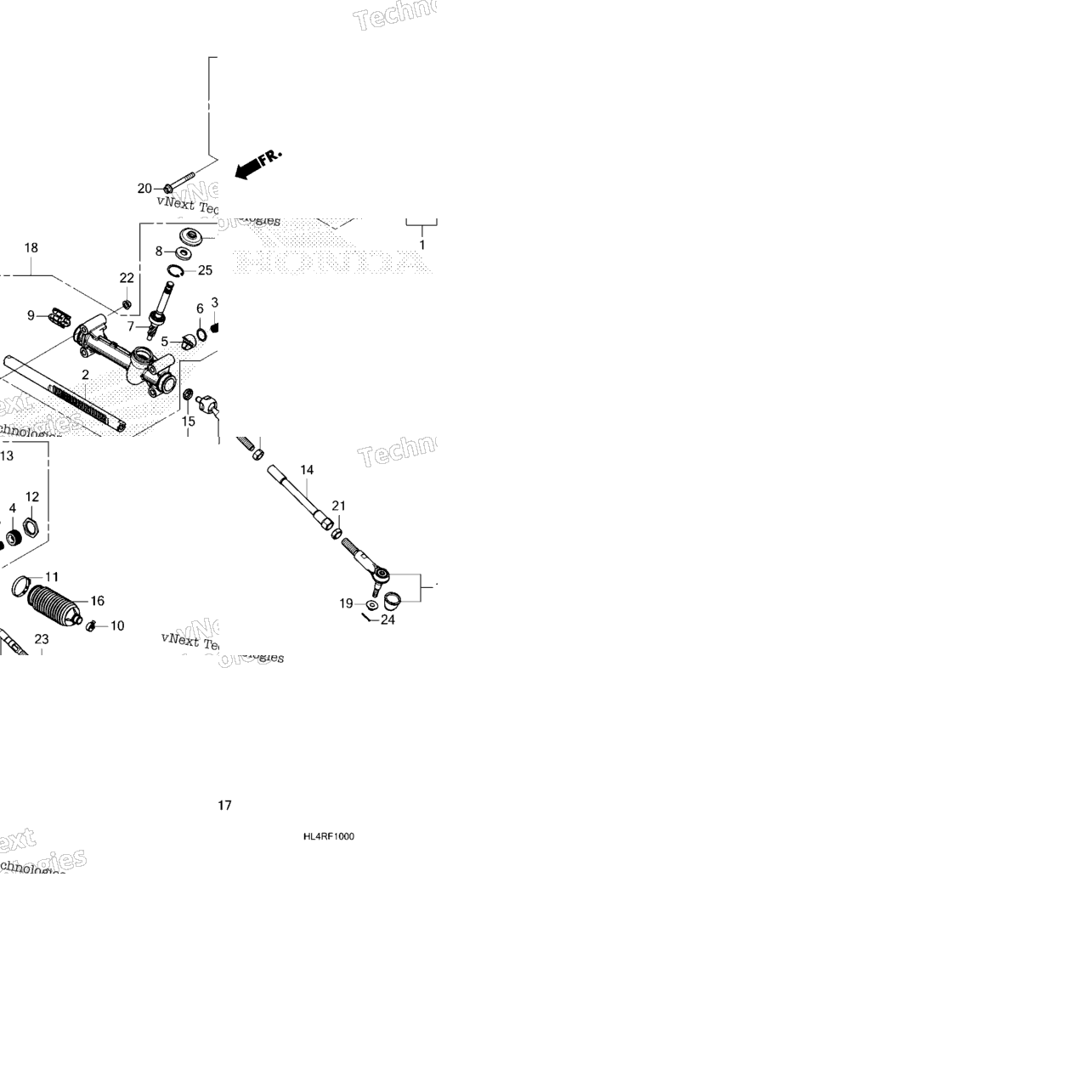 Steering Gear Box@Tie Rod