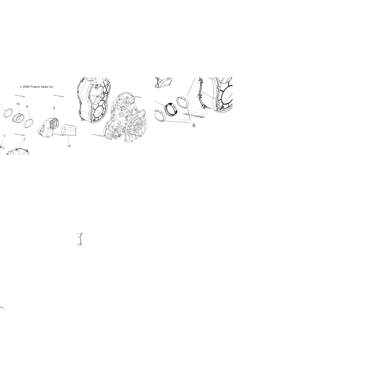 Body, Clutch Cover