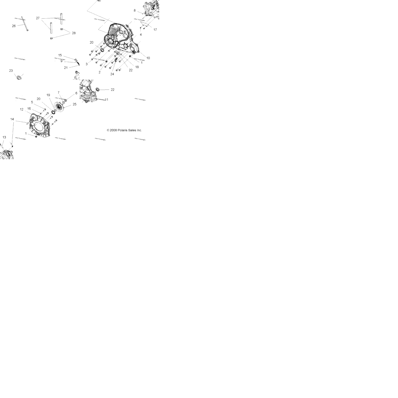 Drive Train, Main Gearcase