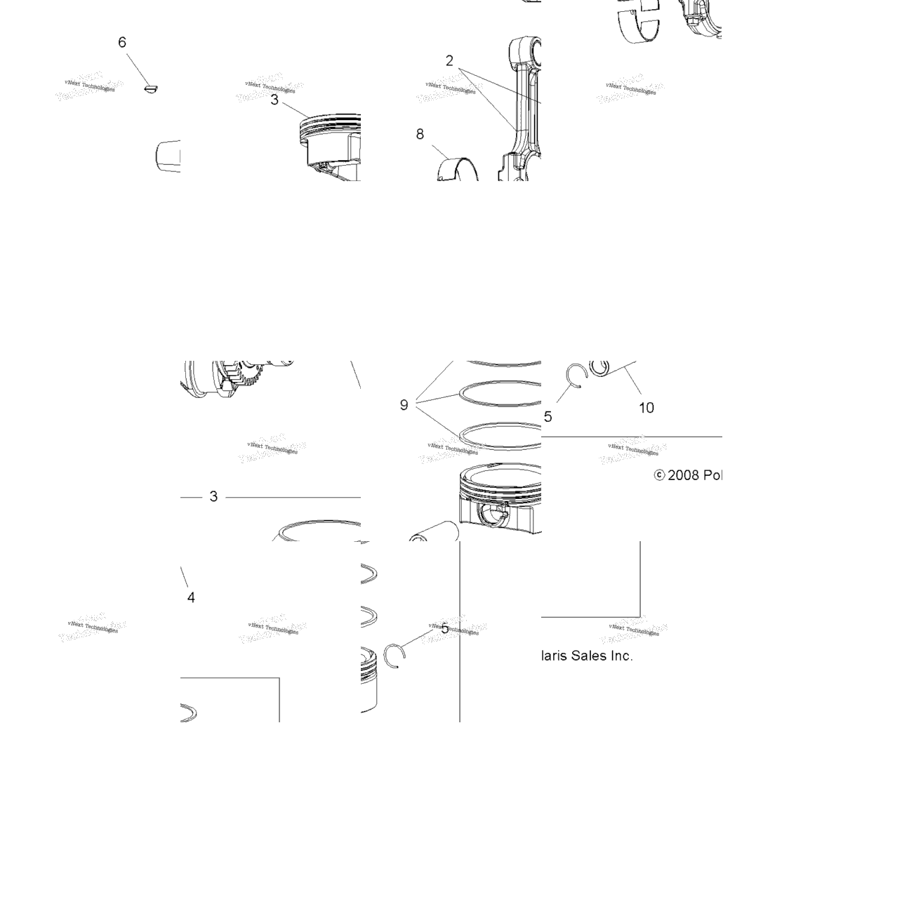 Engine, Crankshaft & Piston A09zx8x All Options