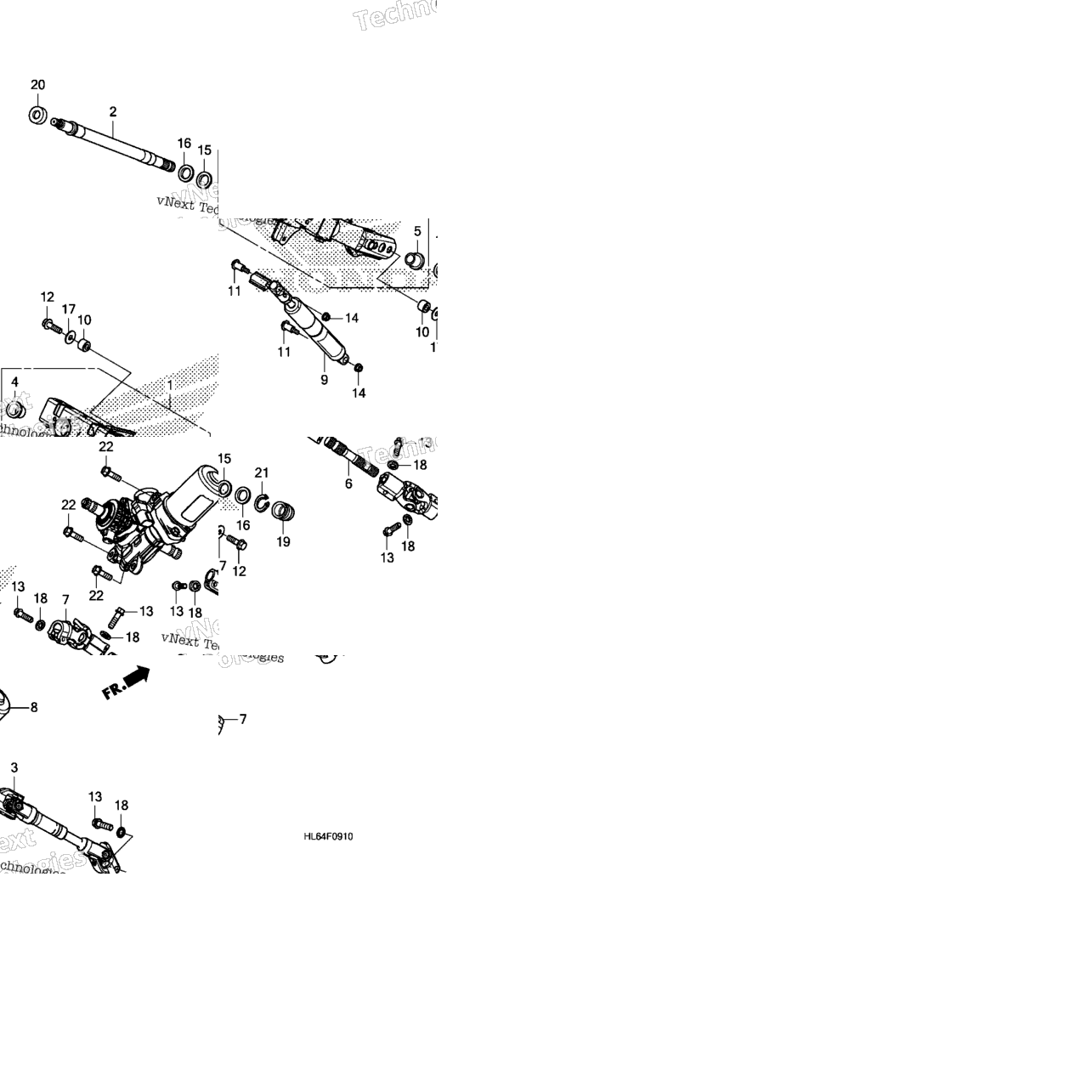 Steering Shaft@Steering Column