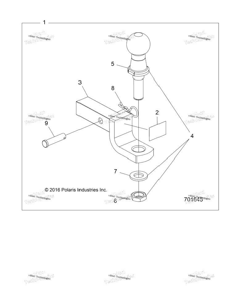 Chassis, Hitch R20rrsd4c1