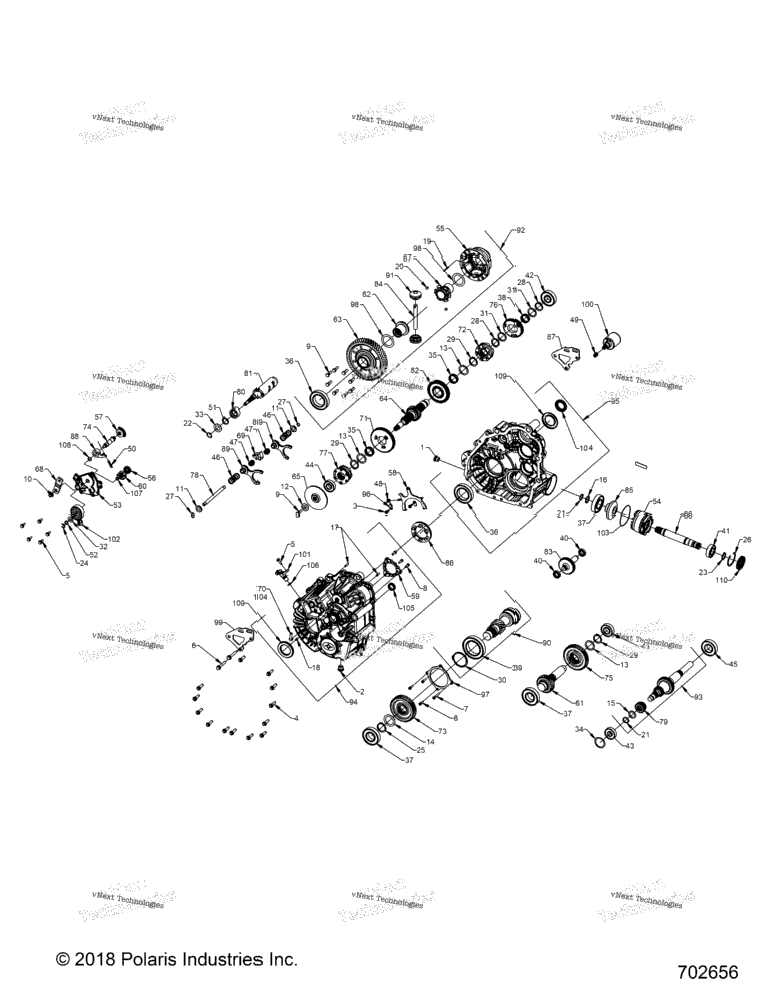 Drive Train, Main Gearcase Internals )