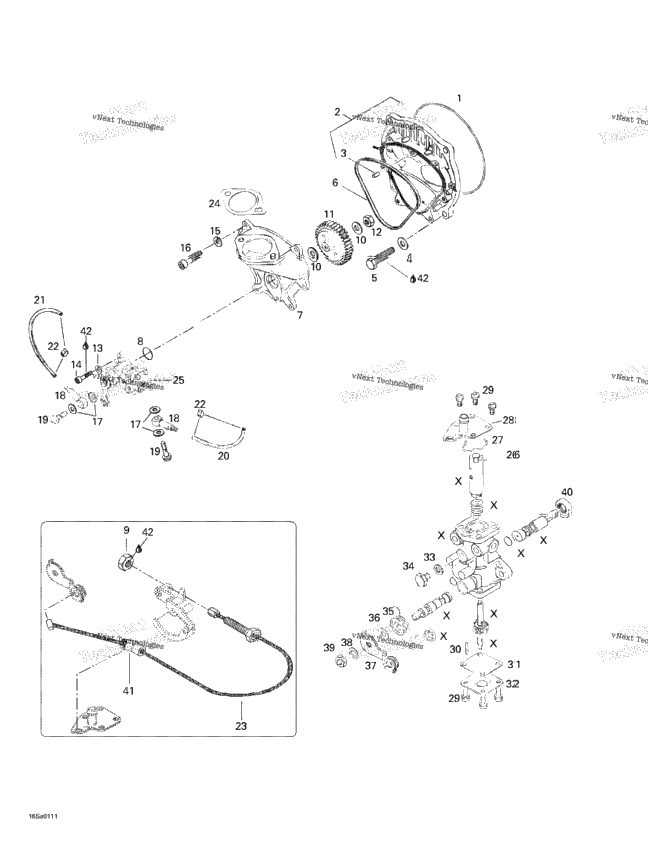 Oil Injection System, Oil Pump