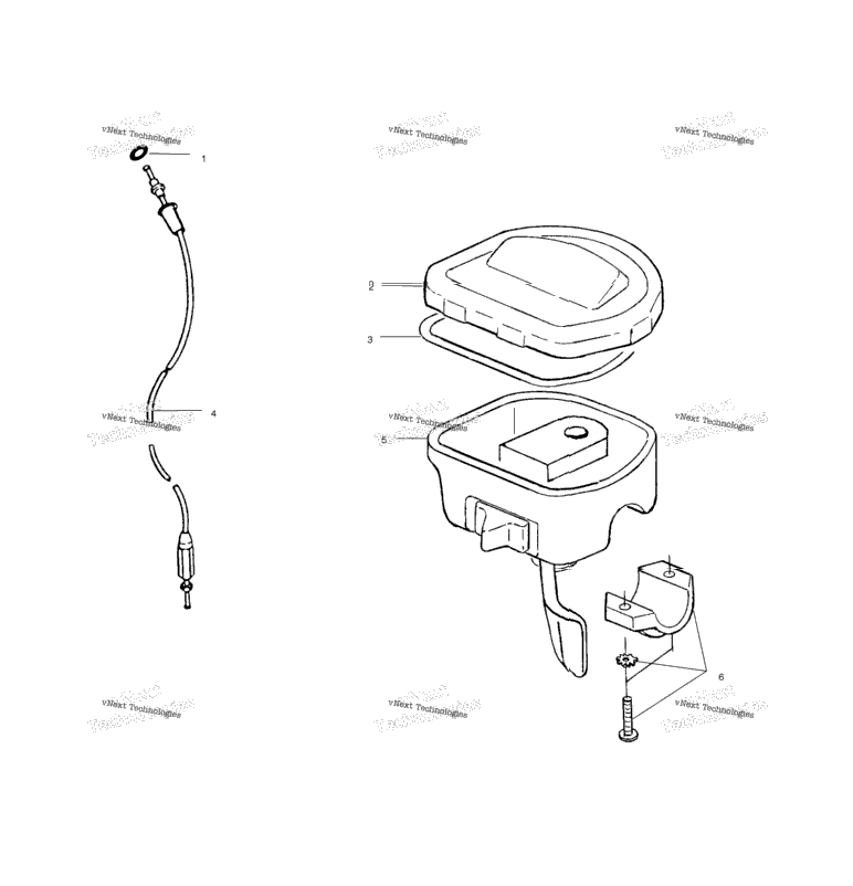 Controlsthrottle Asm./Cable