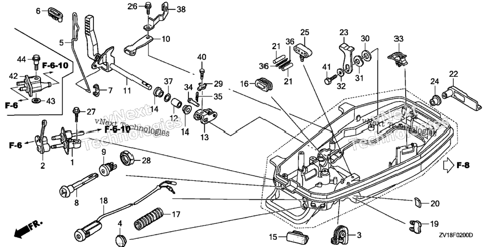 Shift Shaft@Cover Lock Lever