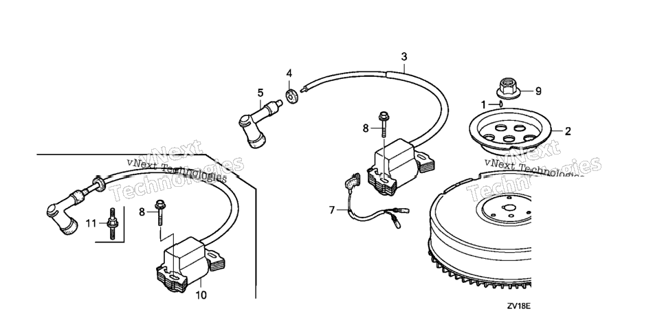 Flywheel@Ignition Coil