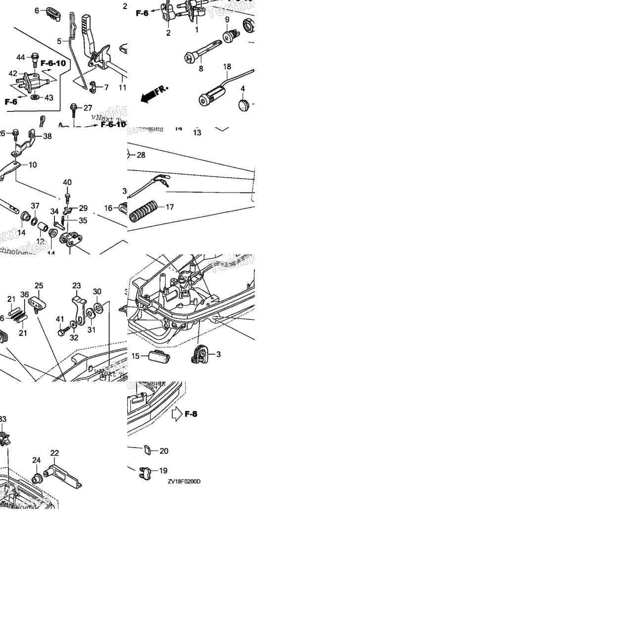 Shift Shaft@Cover Lock Lever