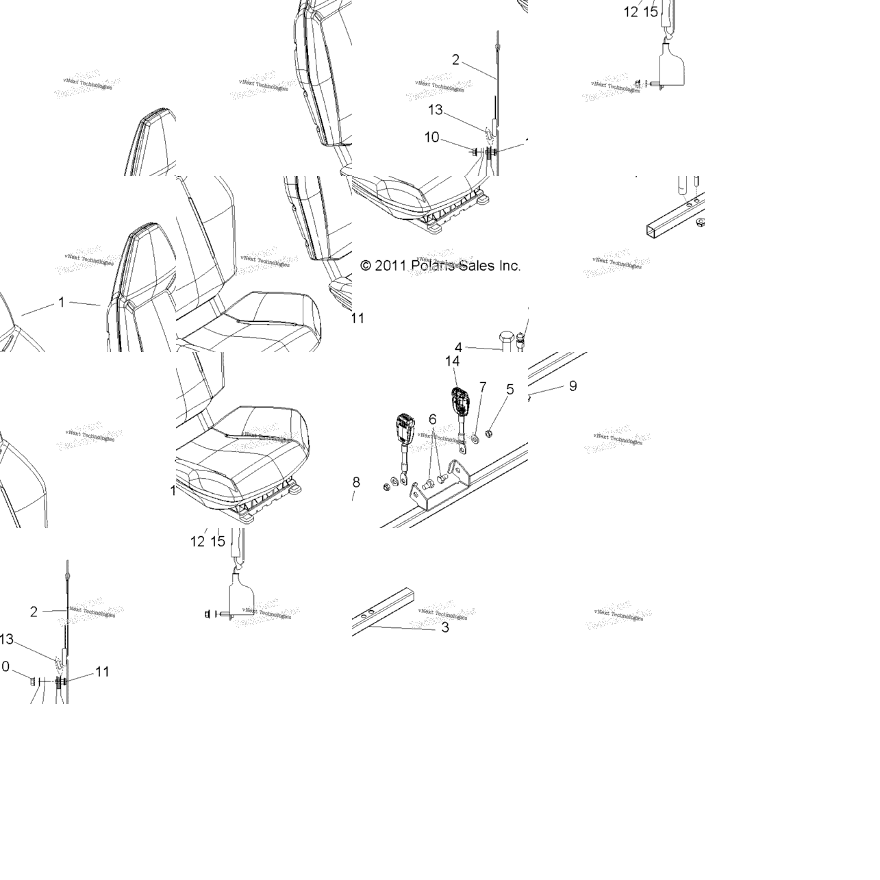 Body, Seat Mounting & Belts
