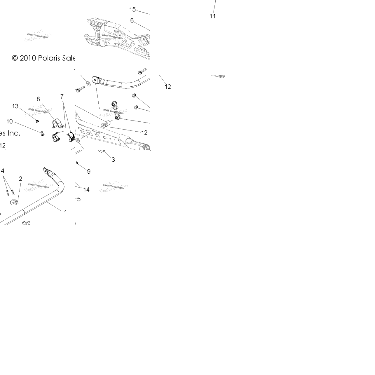 Suspension, Torsion Bar, Rear
