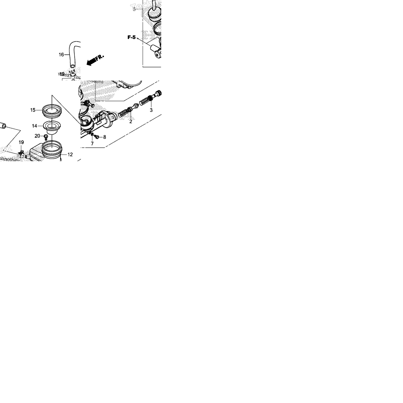 Front Brake Master Cylinder
