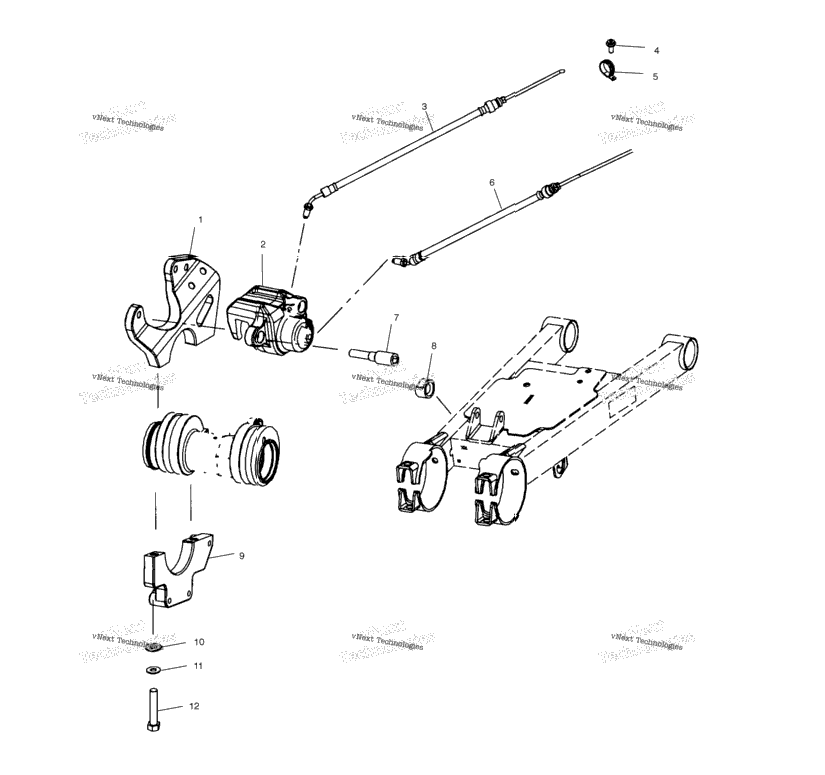 Rear Caliper Mounting