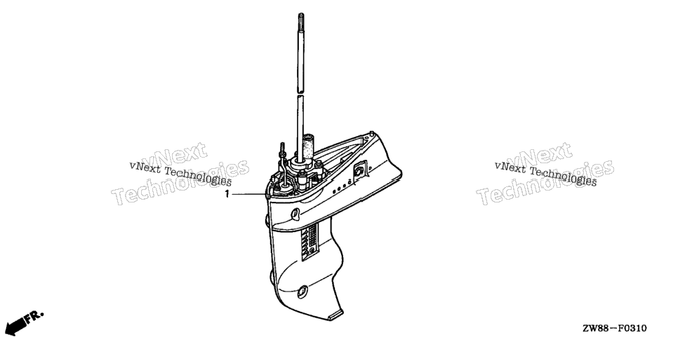 Gear Case Assy