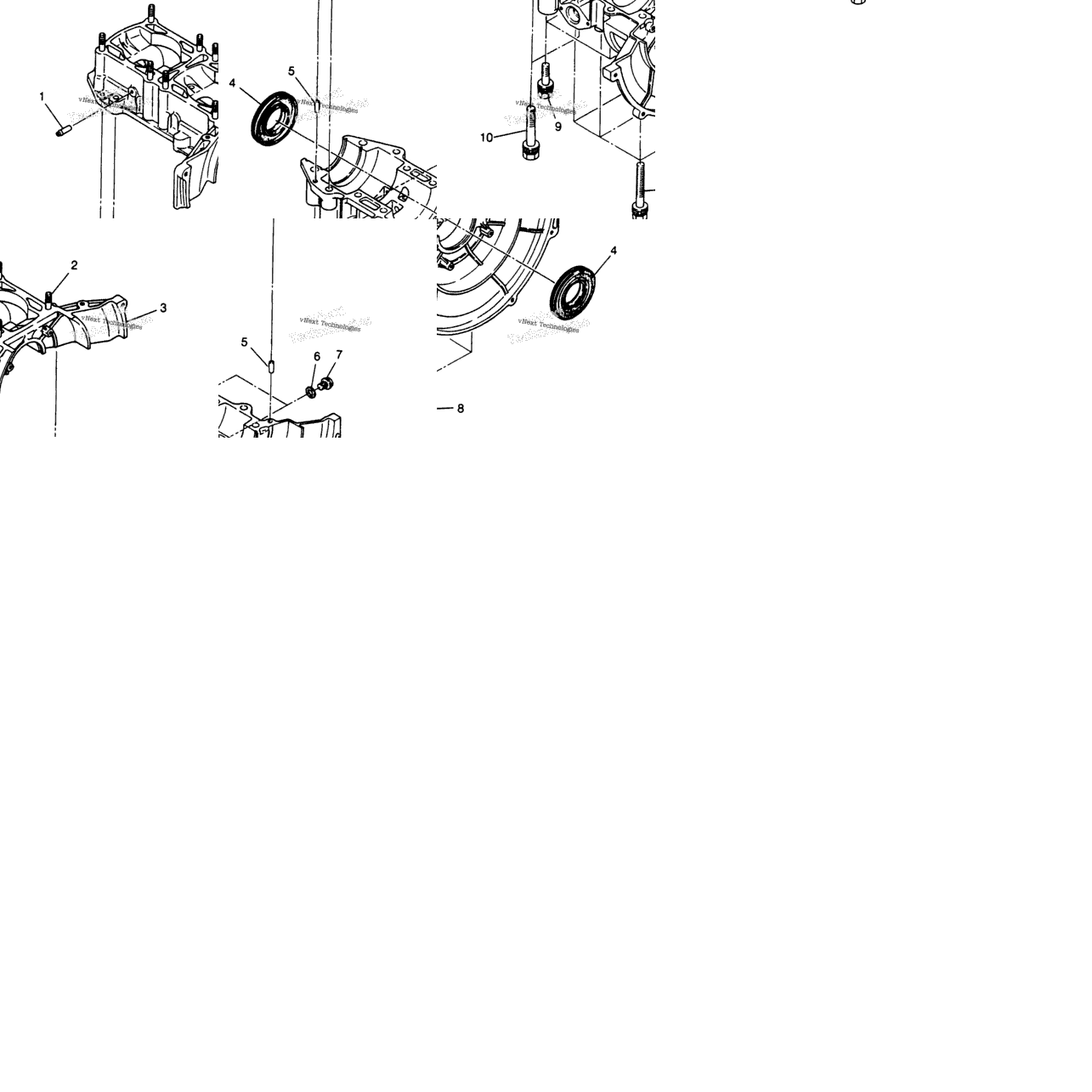 Crankcase Lite Gt & European Lite Gt E973133