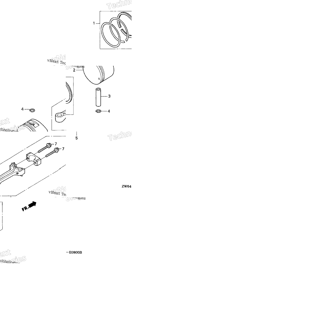 Piston@Connecting Rod