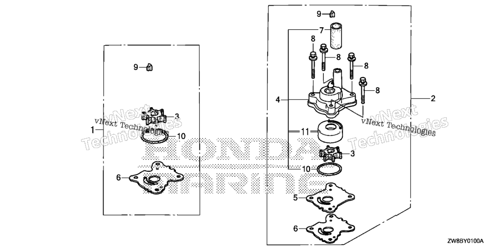 Pump Impeller Kit
