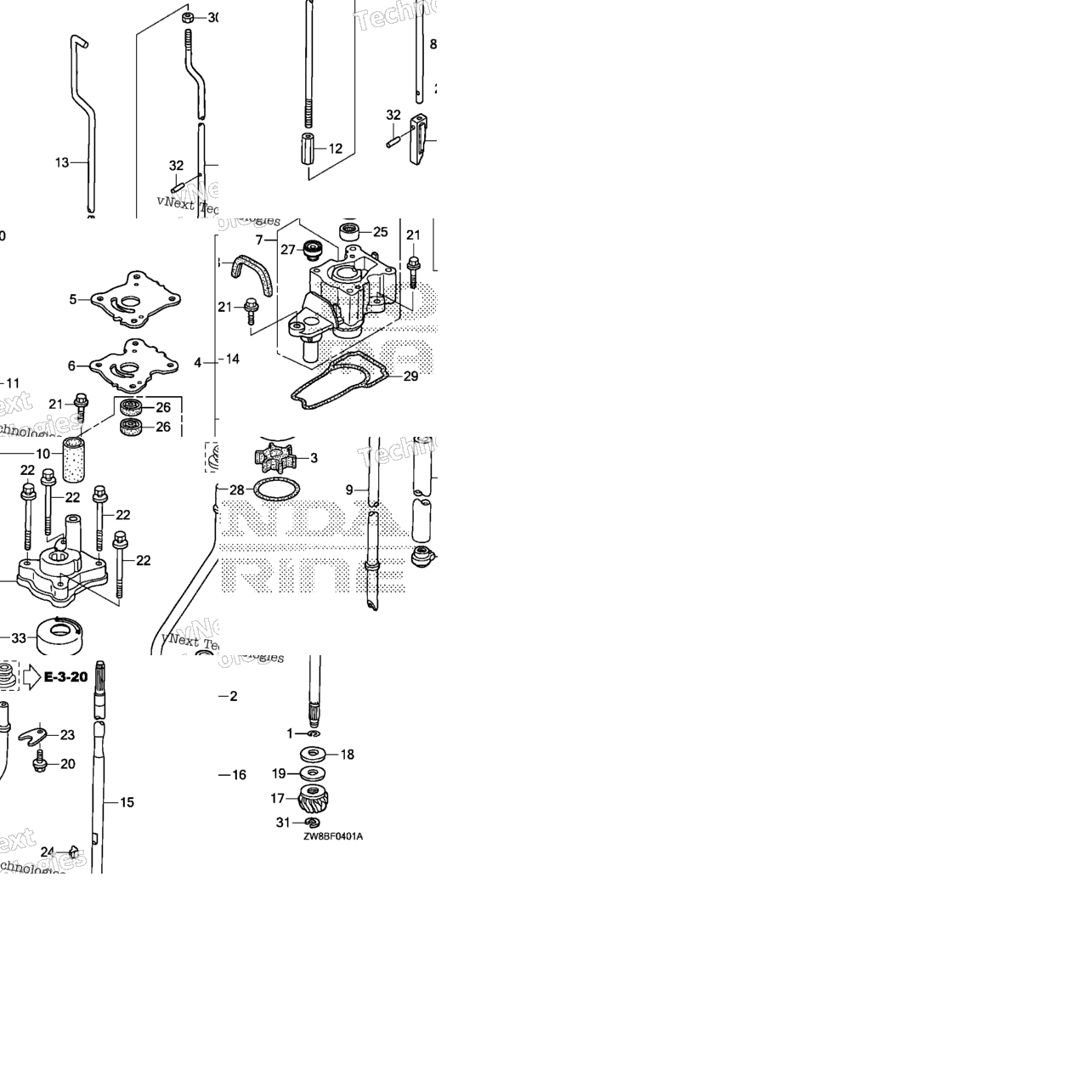Water Pump@Vertical Shaft (Ul Size)