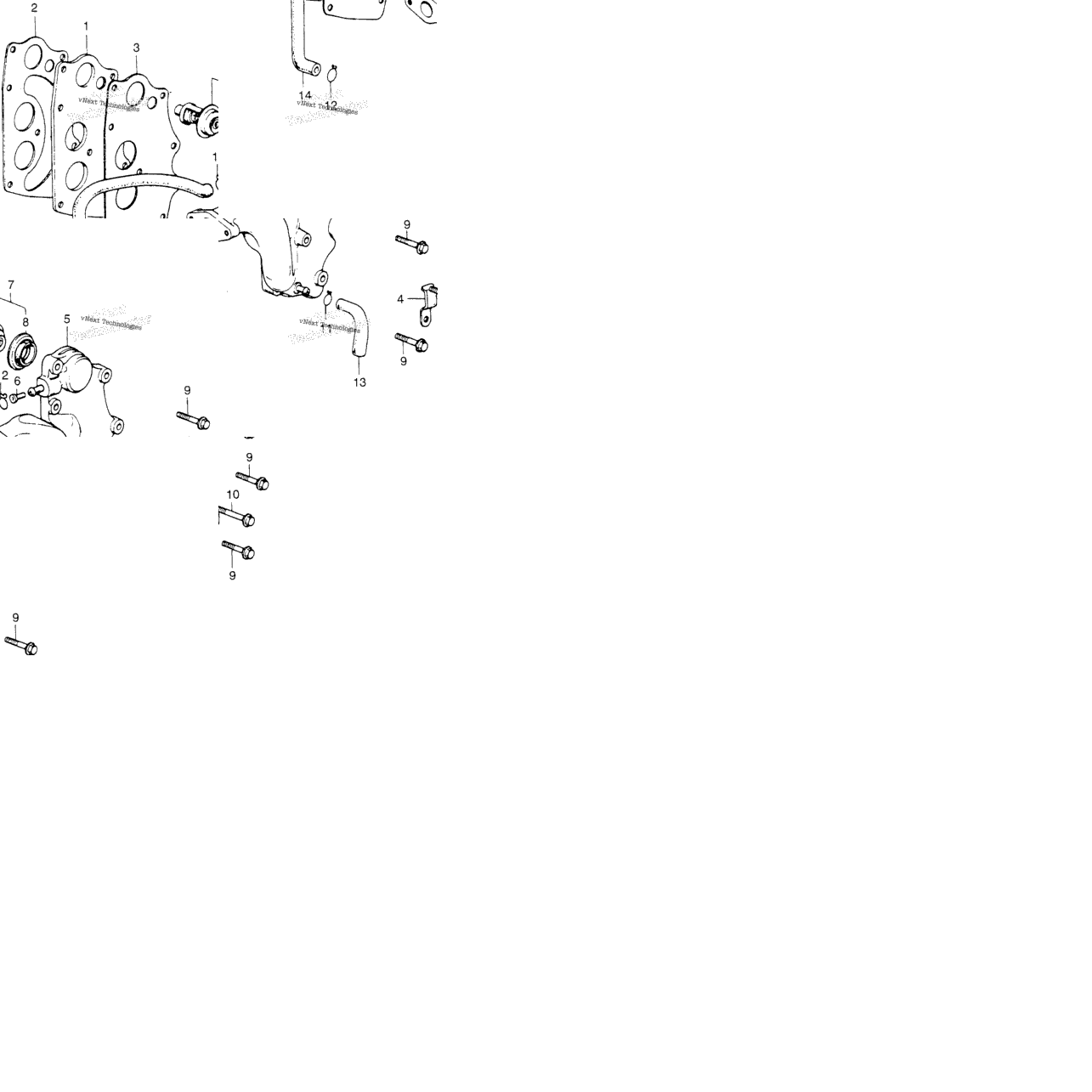 Inlet Manifold + Thermostat