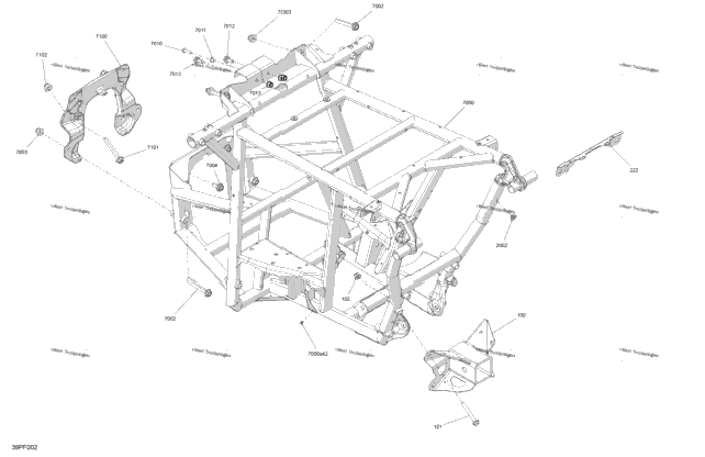 Frame - Rear Section