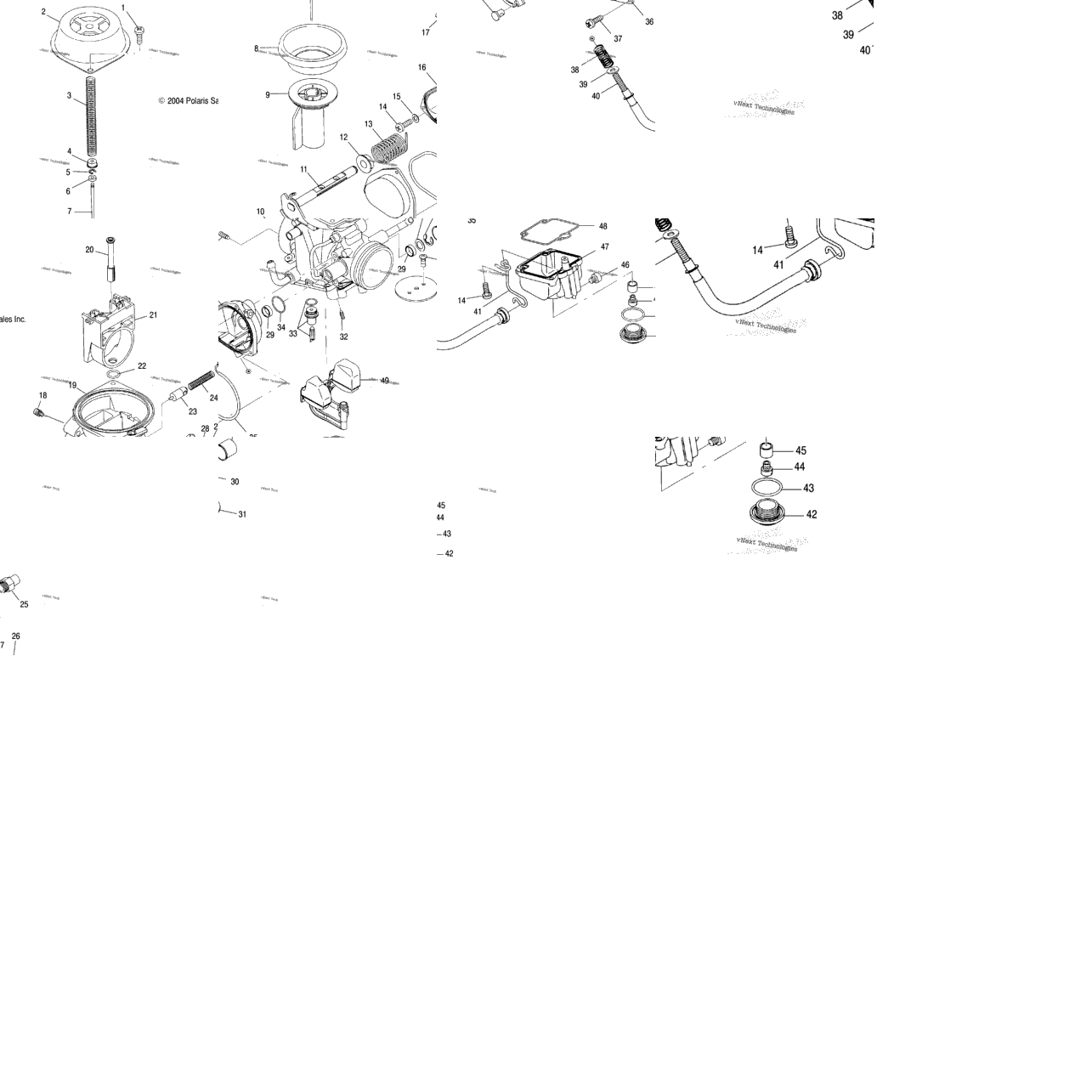 Carburetor /Ac/Ag/Ah/Al/At/Fb