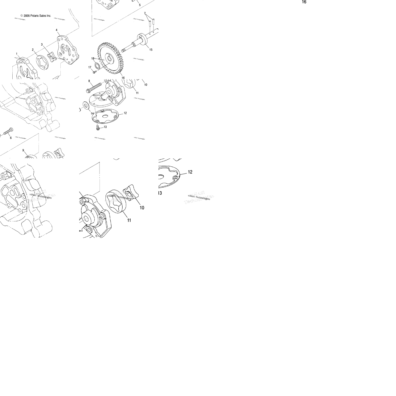 Oil Pump /Ac/Ag/Ah/Al/At/Fb