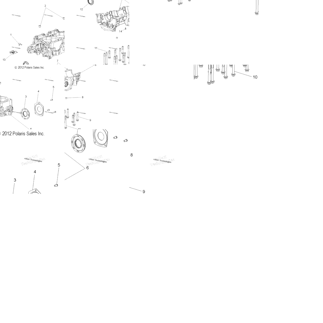 Engine, Crankcase All Options