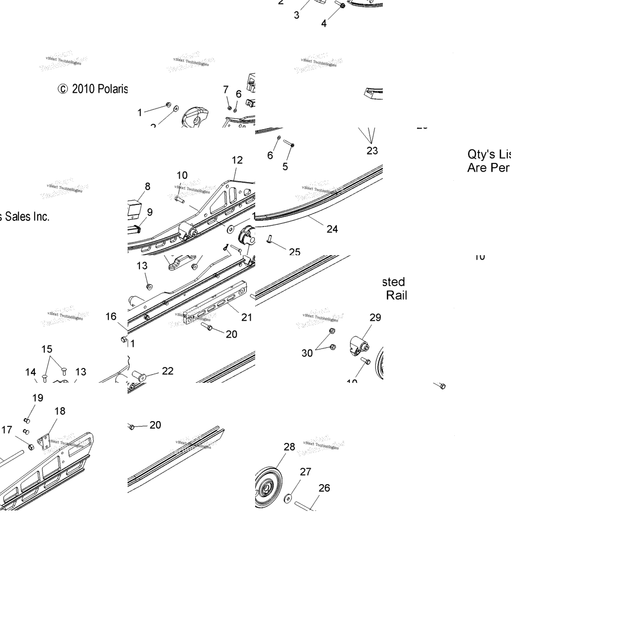 Suspension, Rail Mounting All Options