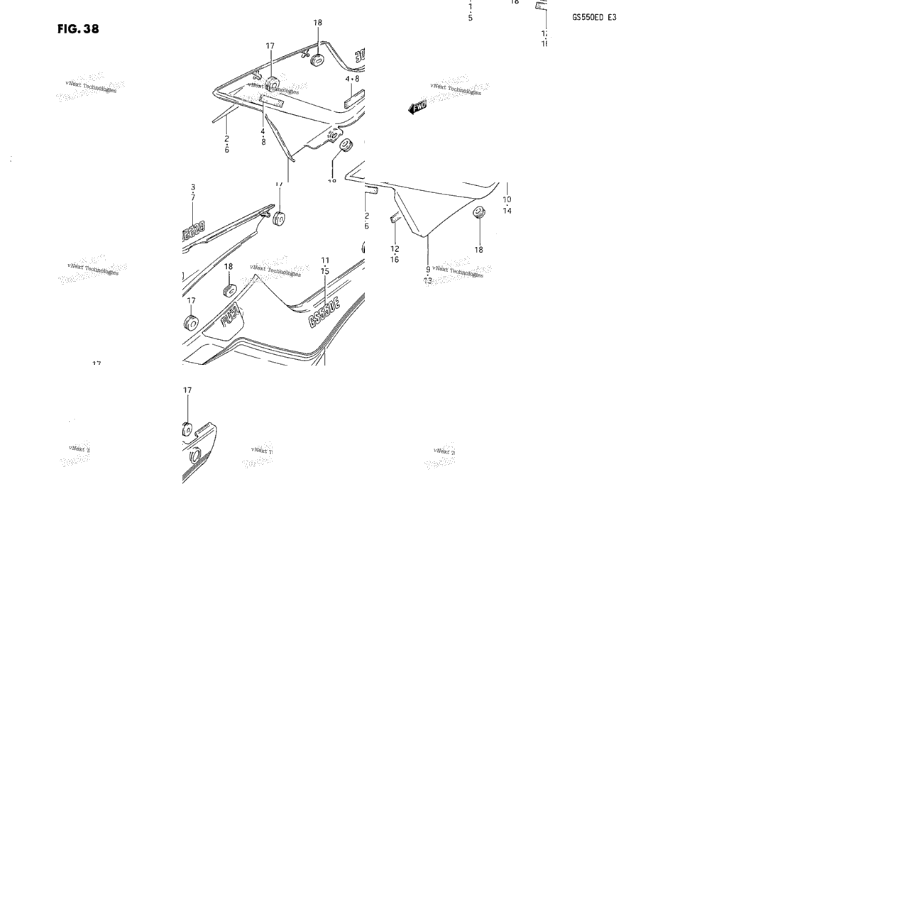 Frame Cover (Gs550ed)