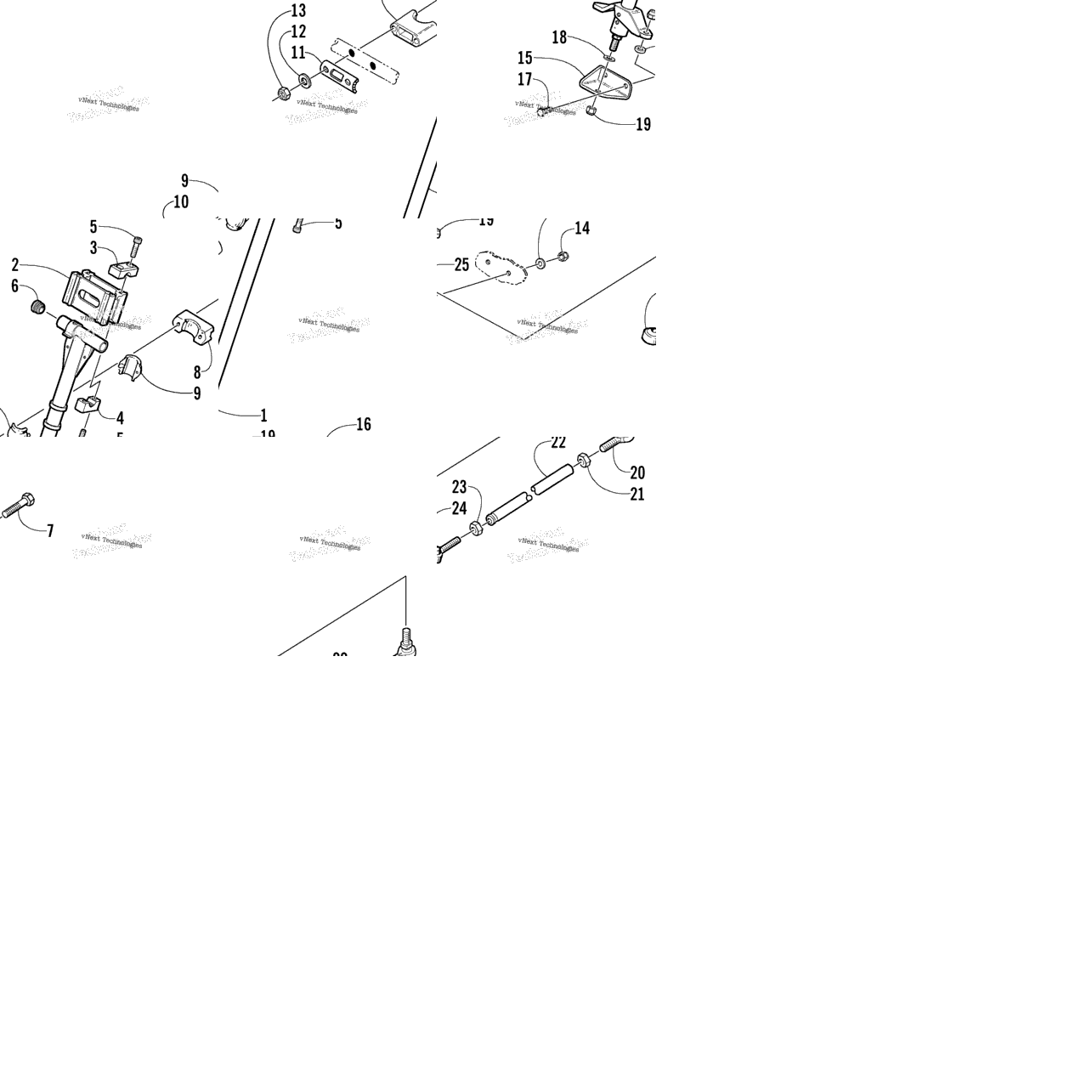 Steering Post Assembly