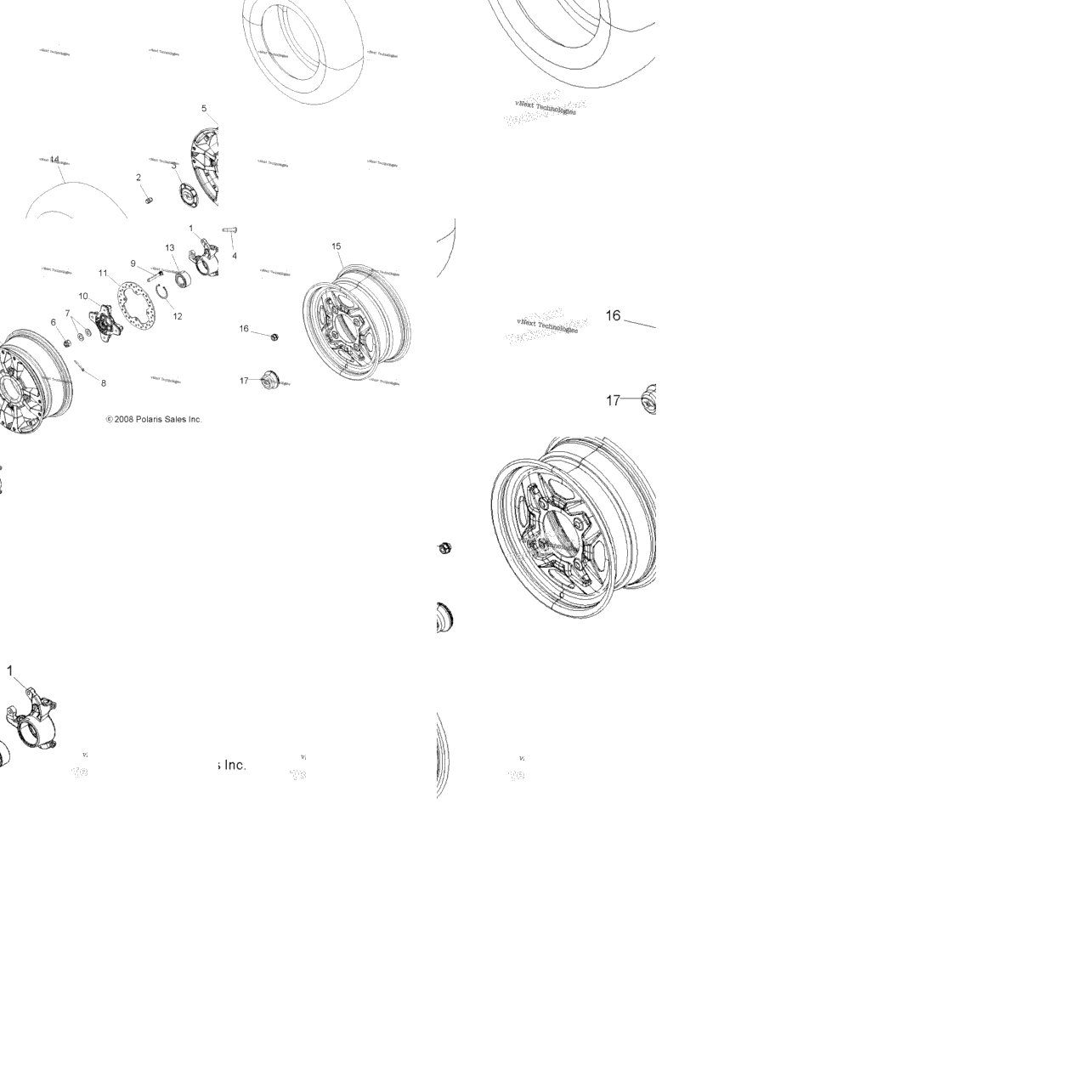 Wheels, Front & Hub